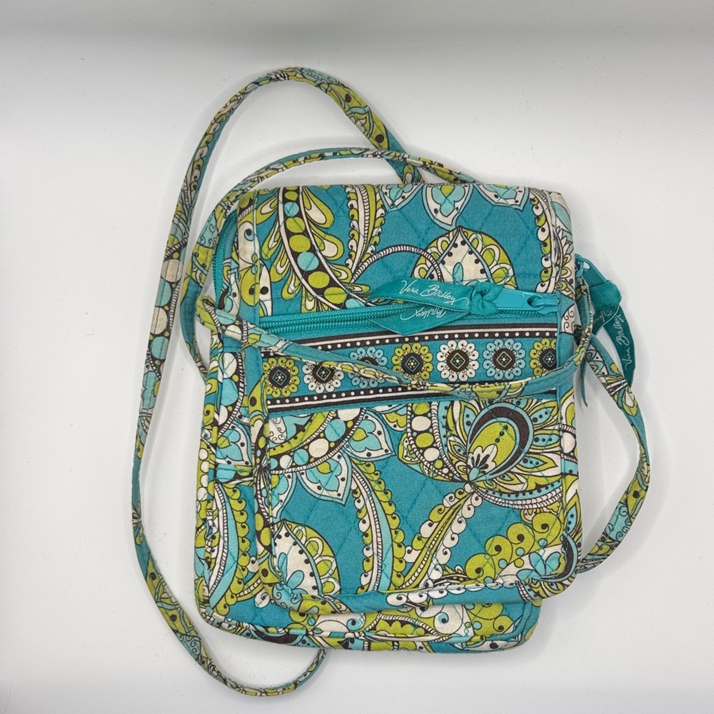 Retired Vera Bradley, Peacock mini hipster Vera Bradley Crossbody Bag